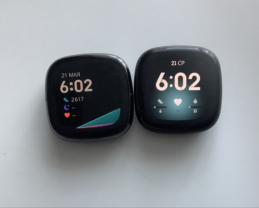 Fitbit Sense та Fitbit Versa 3