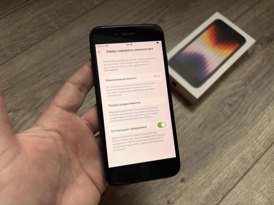 iPhone SE 2022 64gb Midnight