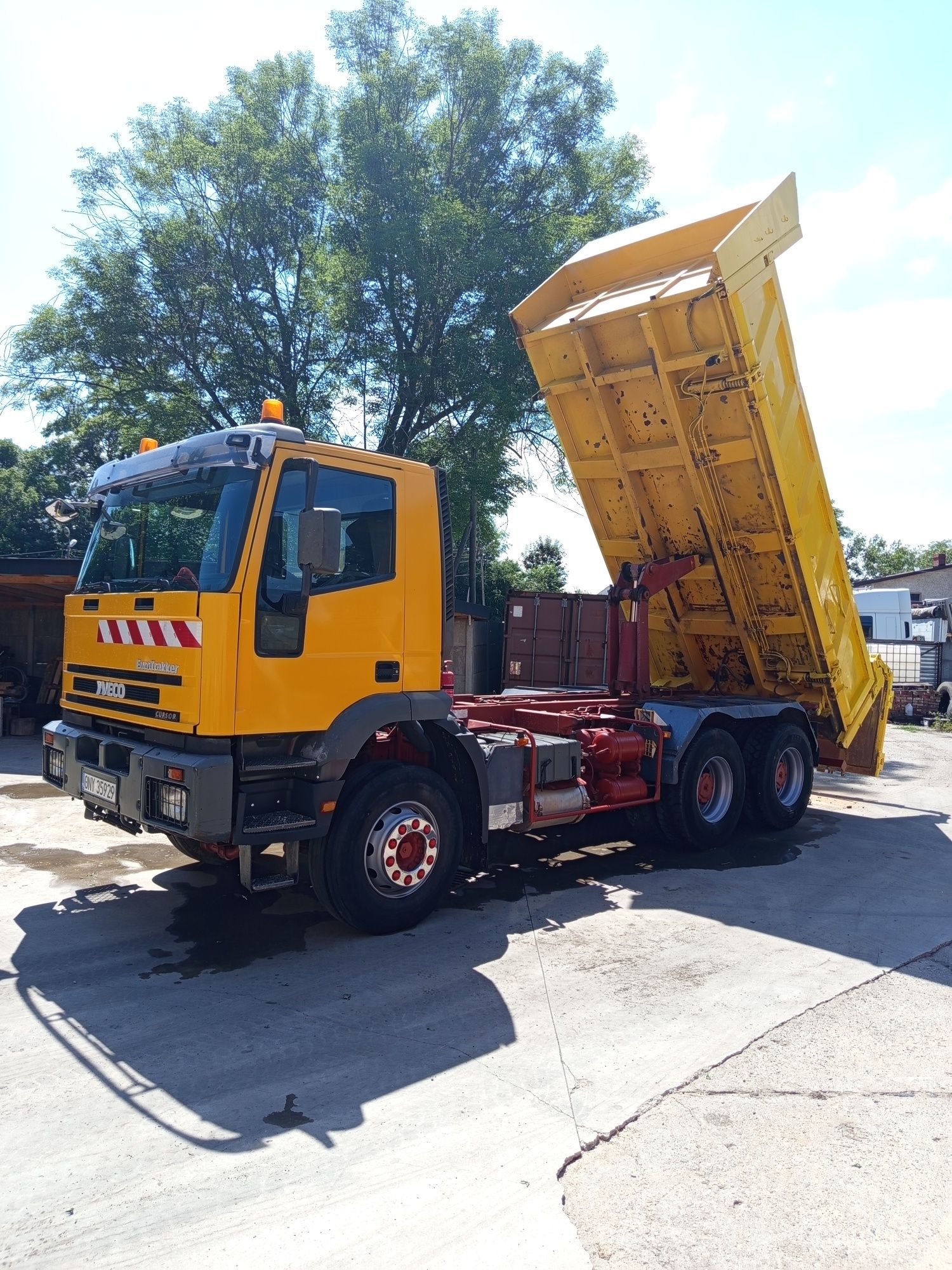 Iveco cursor trucker trakker tracker wywrotka 3 ośka