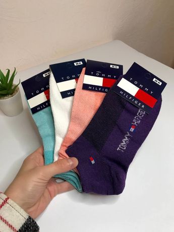 Красивые женские носки, бренд - Tommy Hilfiger