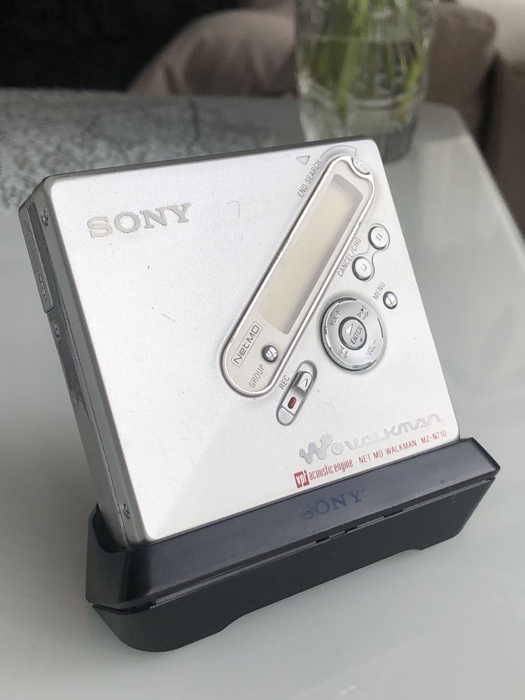 Sony mz-n710 мінідиск плеєр