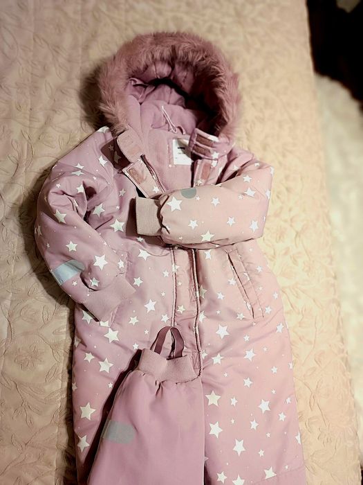Зимовий комбінезон для дівчинки