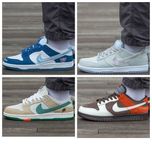 Унисекс замшевые кроссовки Nike SB Dunk Low Born X Raised найк сб данк
