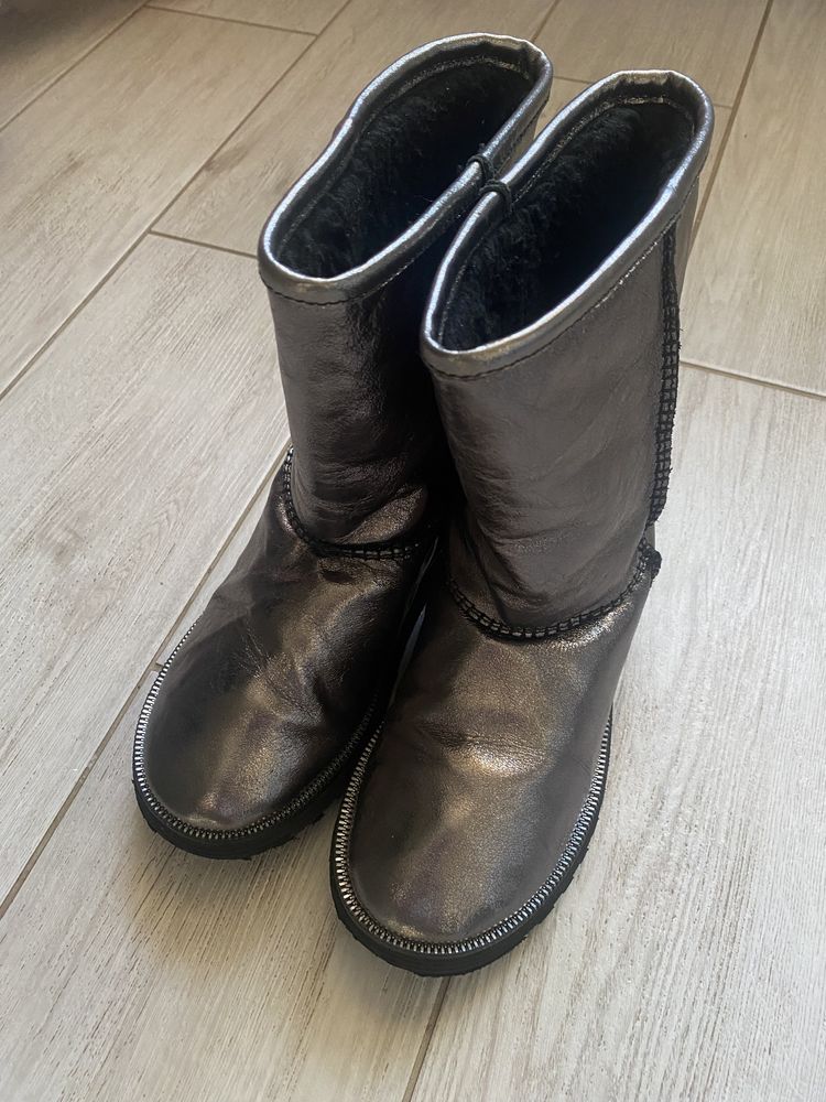 Сапоги кожа , Ugg