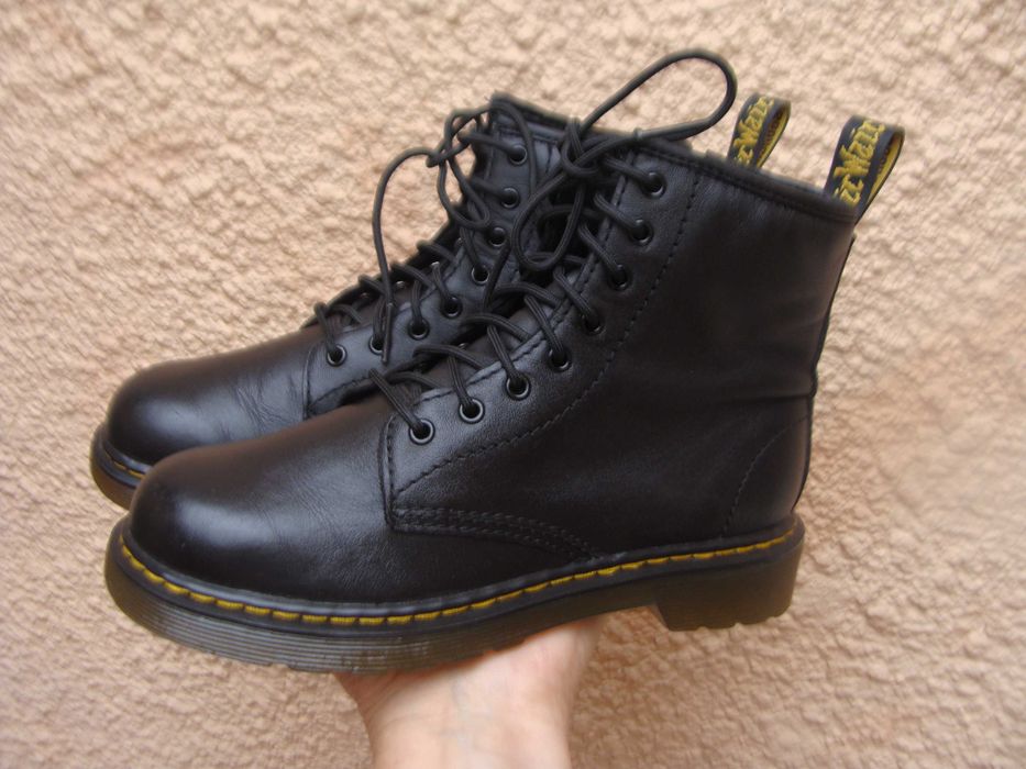 35/22 см Dr.Martens 1460 ботинки кожаные черные оригинал