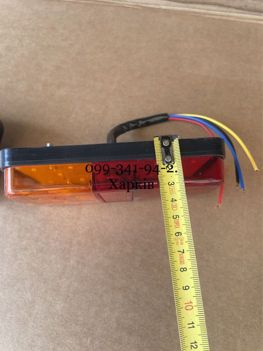 Led лед діодні ліхтарі фонари стопи прицепа 12v