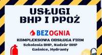 Przegląd serwis Gaśnic, badanie hydrantu szkolenie BHP przeciwpożarowy