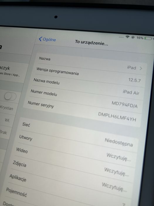 Sprzedam Ipad Air