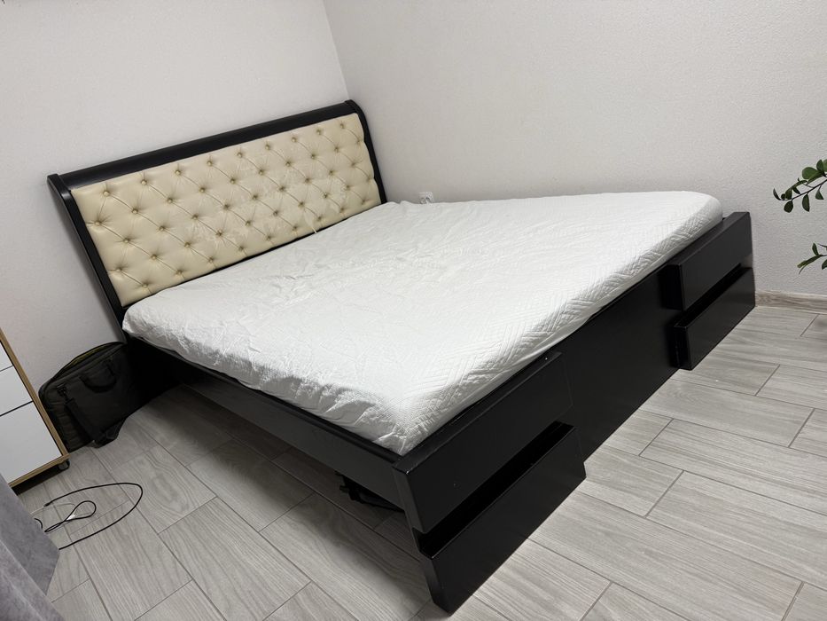 ліжко 160×200, масив дерева