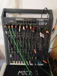 Mesa Mistura Soundcraf Spirit Folio  F1 e Diversos Microfones