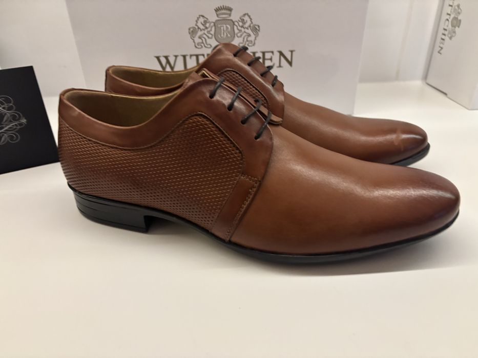 Klapki Wittchen skóra naturalna New 44 casual