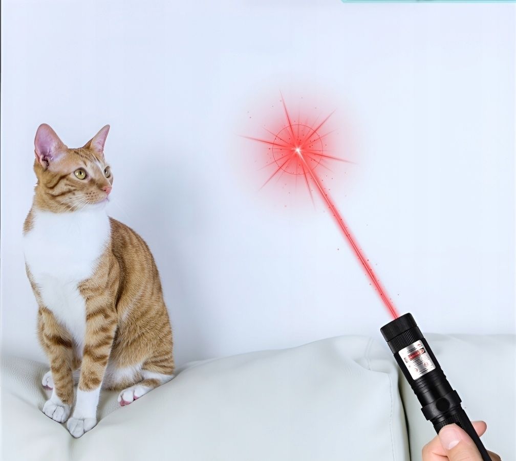 Wskaźnik LASEROWY LASER czerwony USB MOCNY POINTER duży zasięg