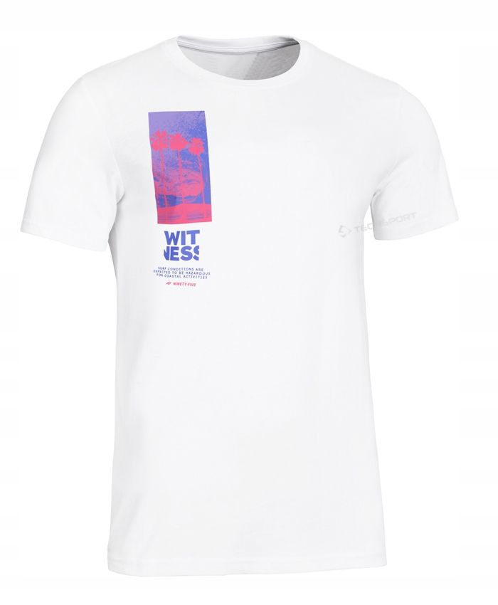 4f Męska Koszulka T-shirt Bawełna / rozm Xl