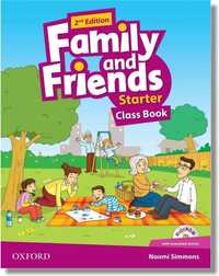 Цветные учебники английского языка Family And Friends, все уровни