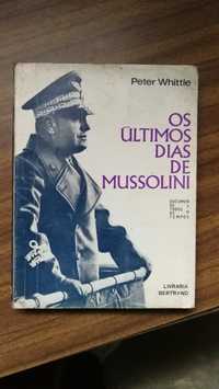 Livro Mussolini antigo