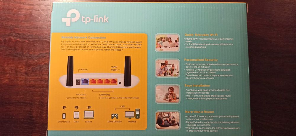 Router TP-Link TL-WR841N