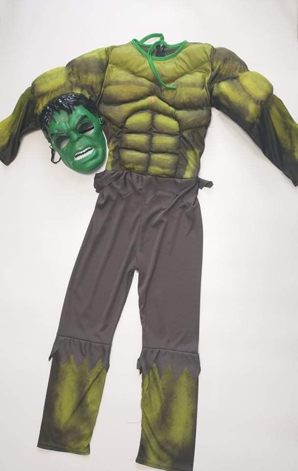 Strój kostium karnawałowy dla silnego Hulka