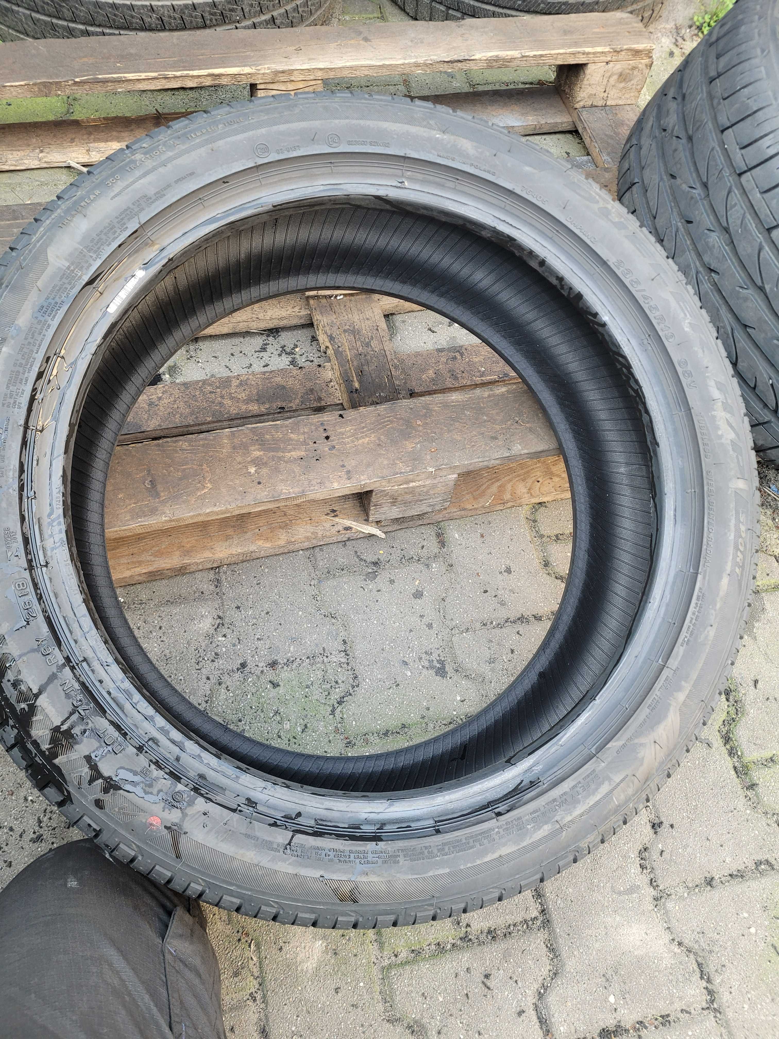 Opona Letnie 235/45R19 Bridgestone Dueler Sport H/P 1sztuki Montaż