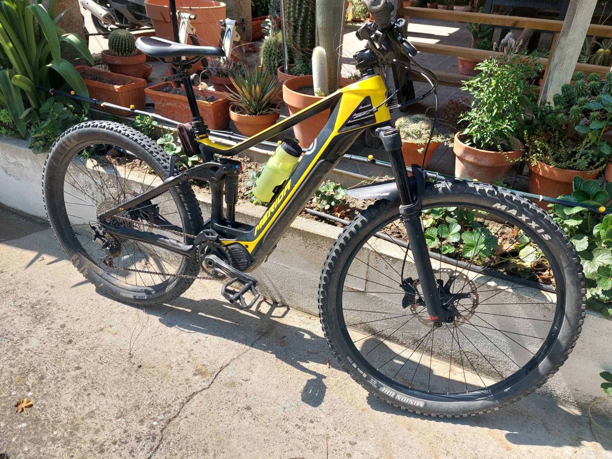 Bicicleta elétrica MERIDA E-One Forty 5000 Yellow