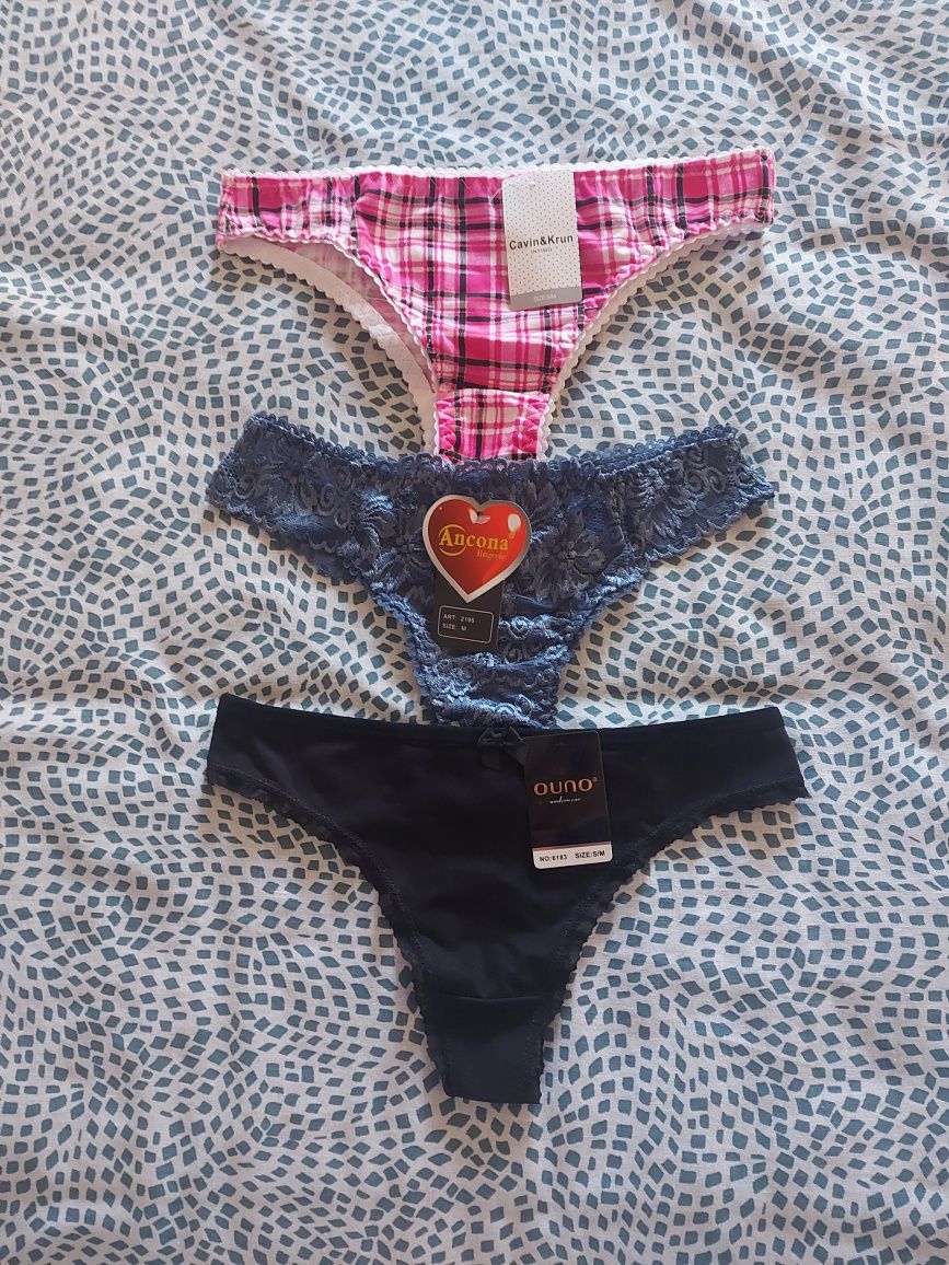 Lote 3 cuecas • NOVAS • Tamanho S/M