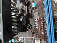 MSI A55M-P33+A4 5300 робоча