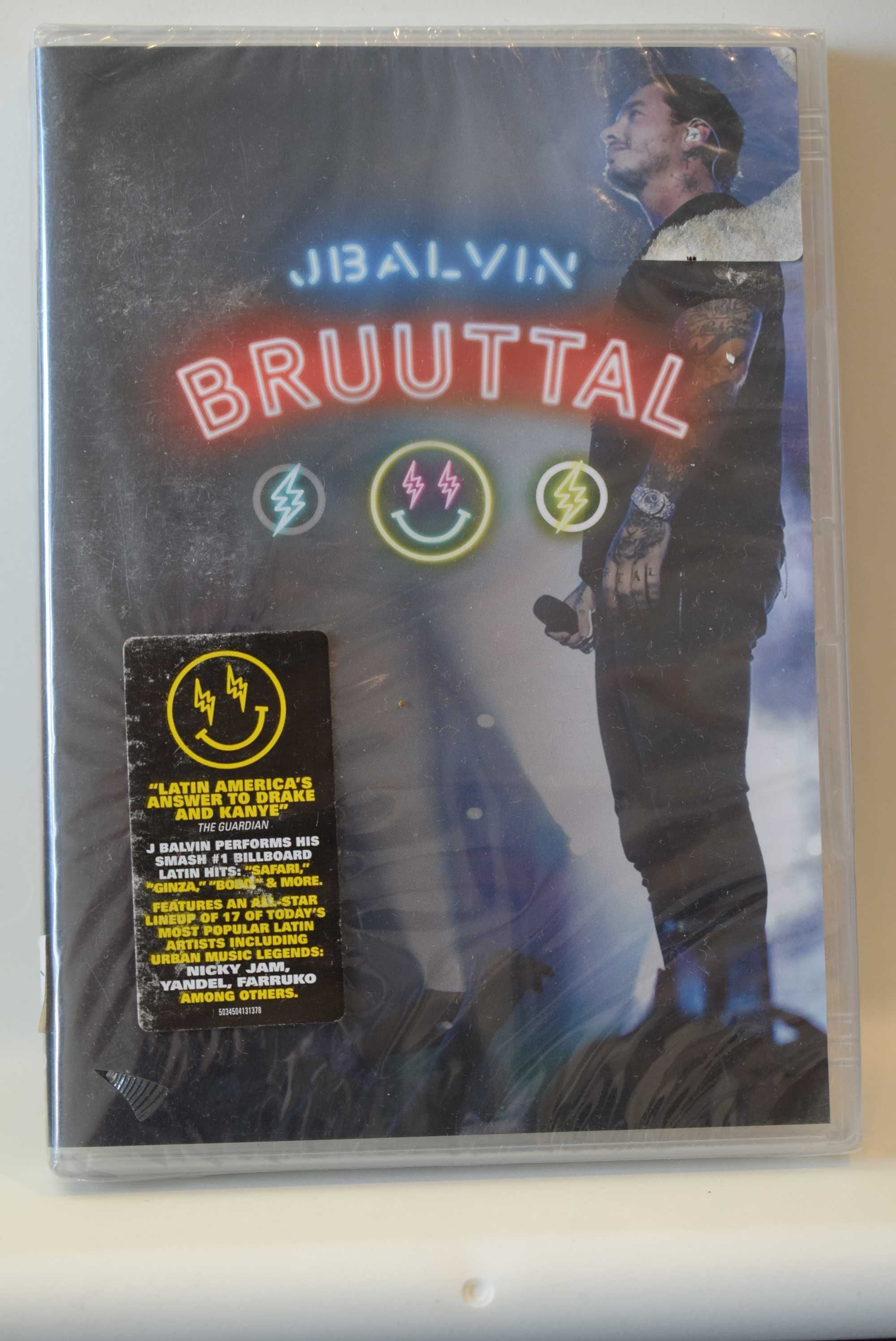 J. Balvin  Bruttal DVD Nowa w folii