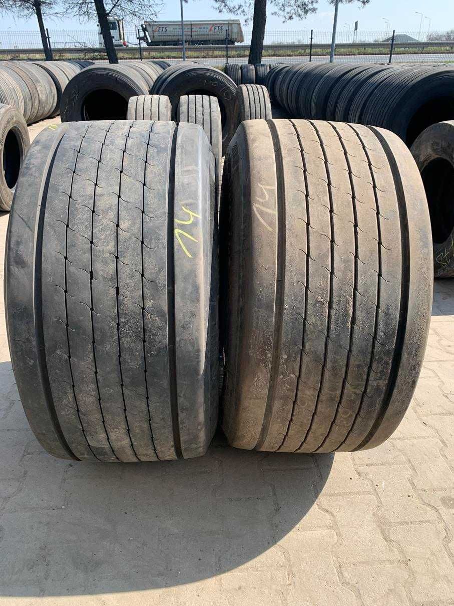 Opony używane ciężarowe  445/45R19.5 PIRELLI HO2 PRO TRAILER / 11-12mm