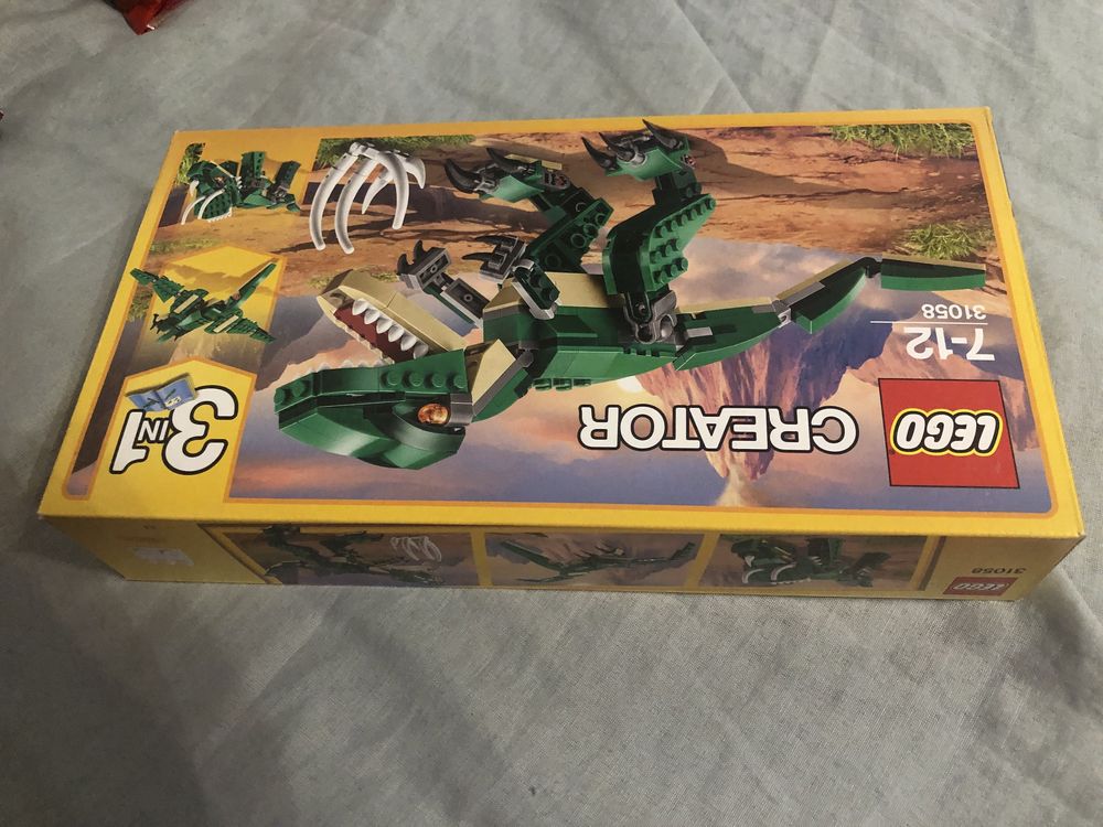 Lego dinozaur plus lego city badacz dzungli nowe