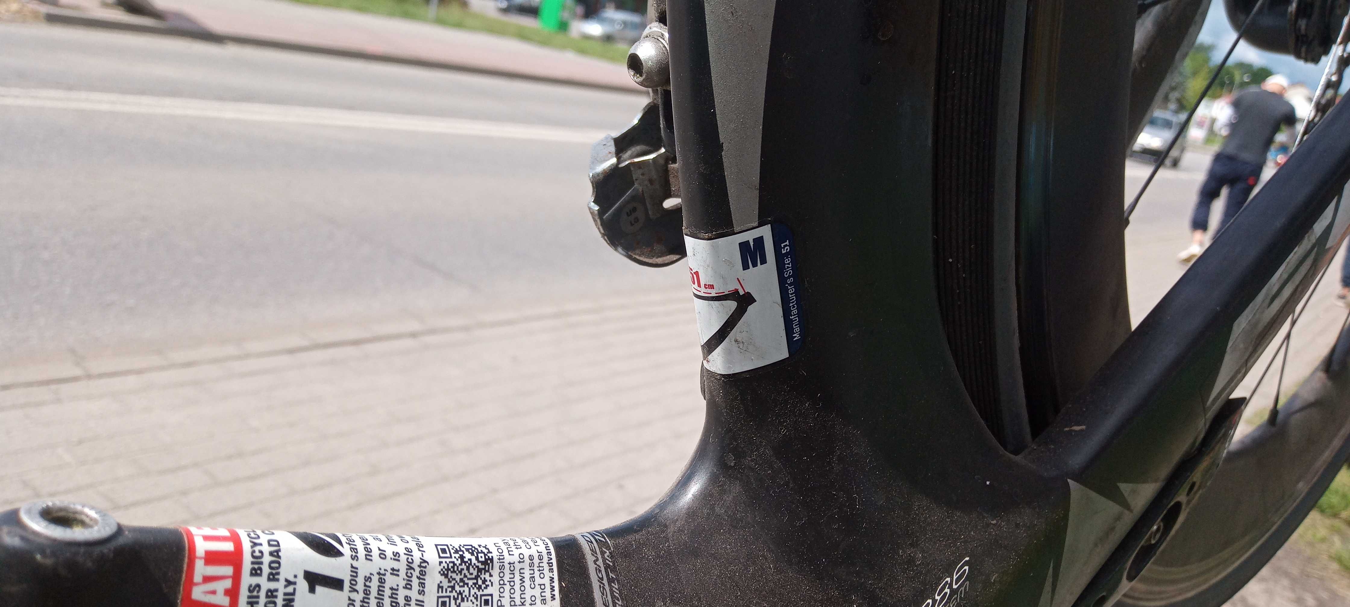 FUJI NORCOM 2.5 rama z osprzętem + koła