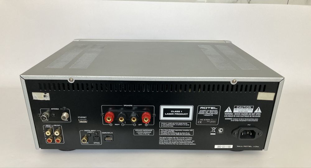 ROTEL RCX-1500 Wzmacniacz, Radio internetowe i FM, USB, CD