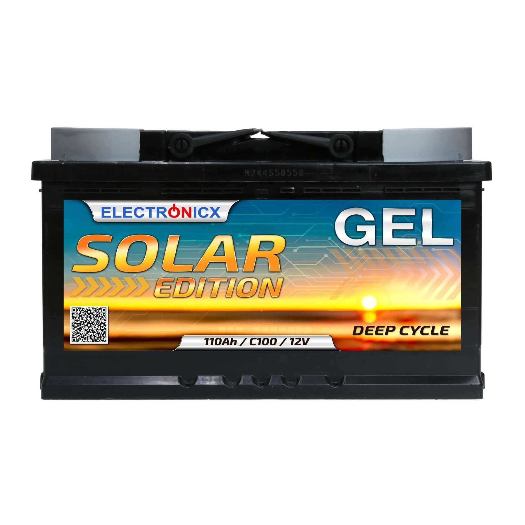 Акумуляторна батарея Electronicx Solar Edition GEL 110 Ah 12 V 2022 р.