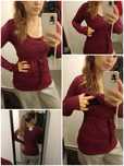 Sweter ciążowy i do karmienia r40/42