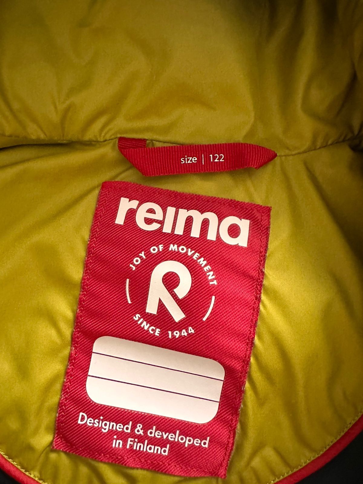 Пуховик 2 в 1 Reima 122 см