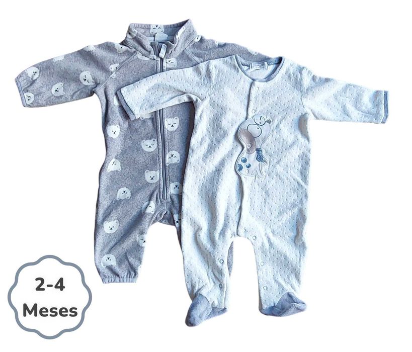 2 Babygrows Mayoral e H&M 2-4 meses