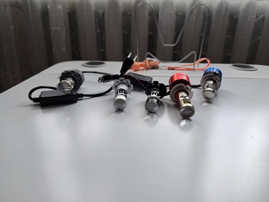 Лед led лампи H7  з Линзою