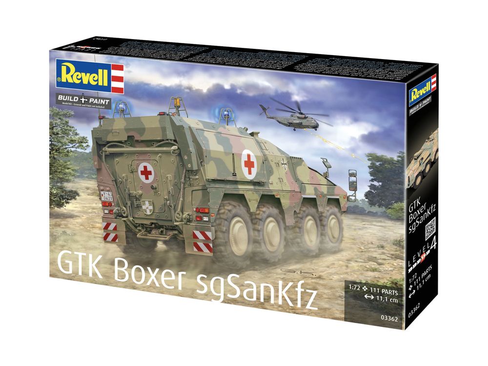 POJAZD model 1/72 Revell 03362 GTK BOXER SGSAN KFZ