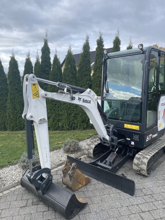 Minikoparka Bobcat E17 rok 2021 Kubota 1697mth Yanmar Cat