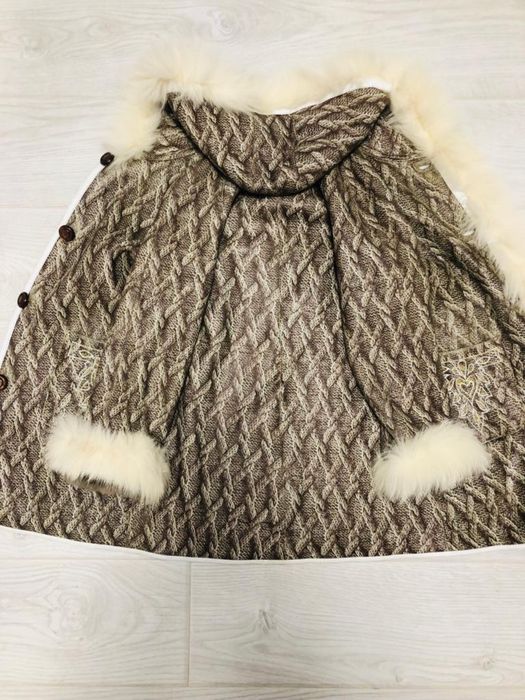 Натуральная дублёнка. Возраст 8-10 лет