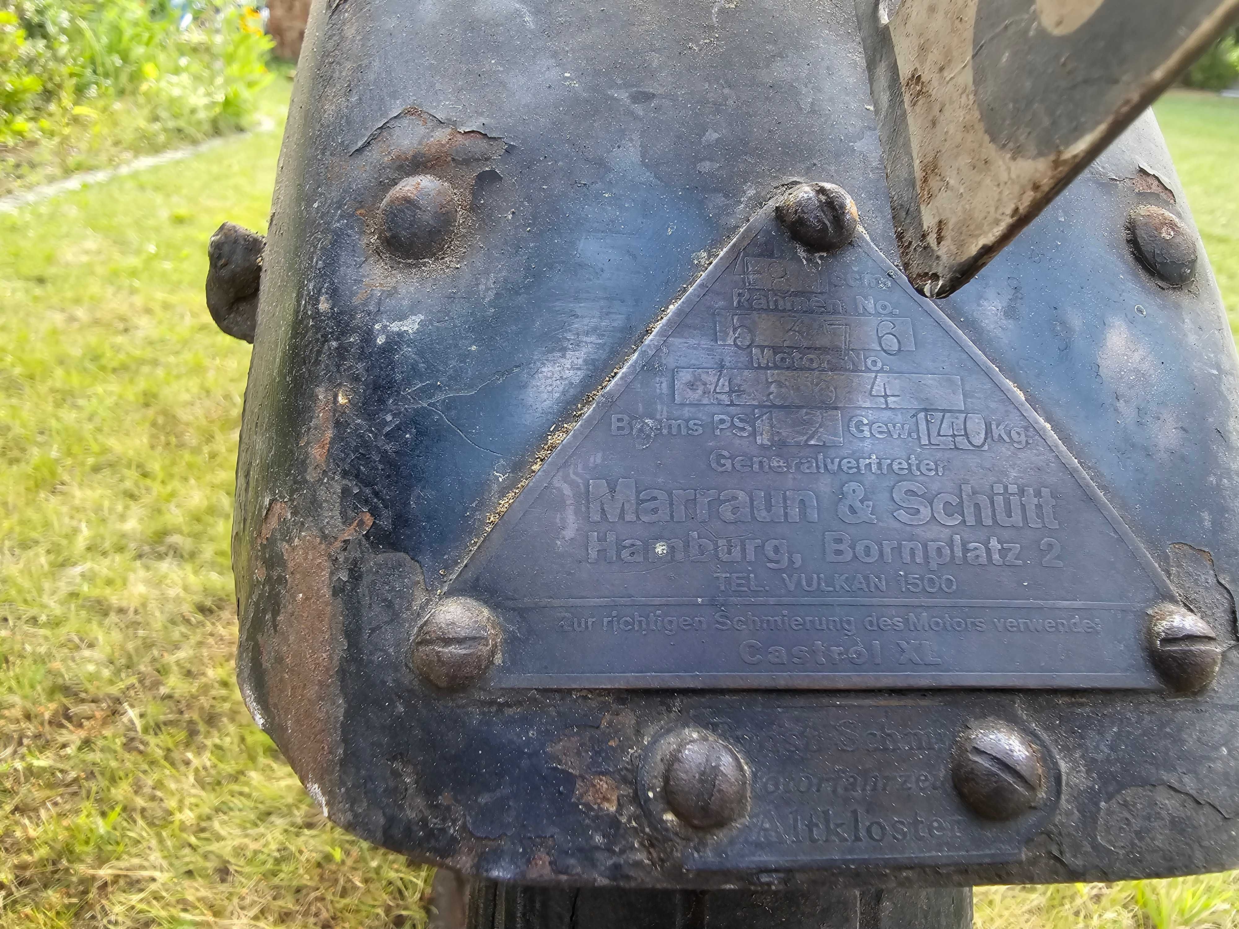 Motocykl Royal Enfield 1930 r  500cm Zabytek  z dokumentami