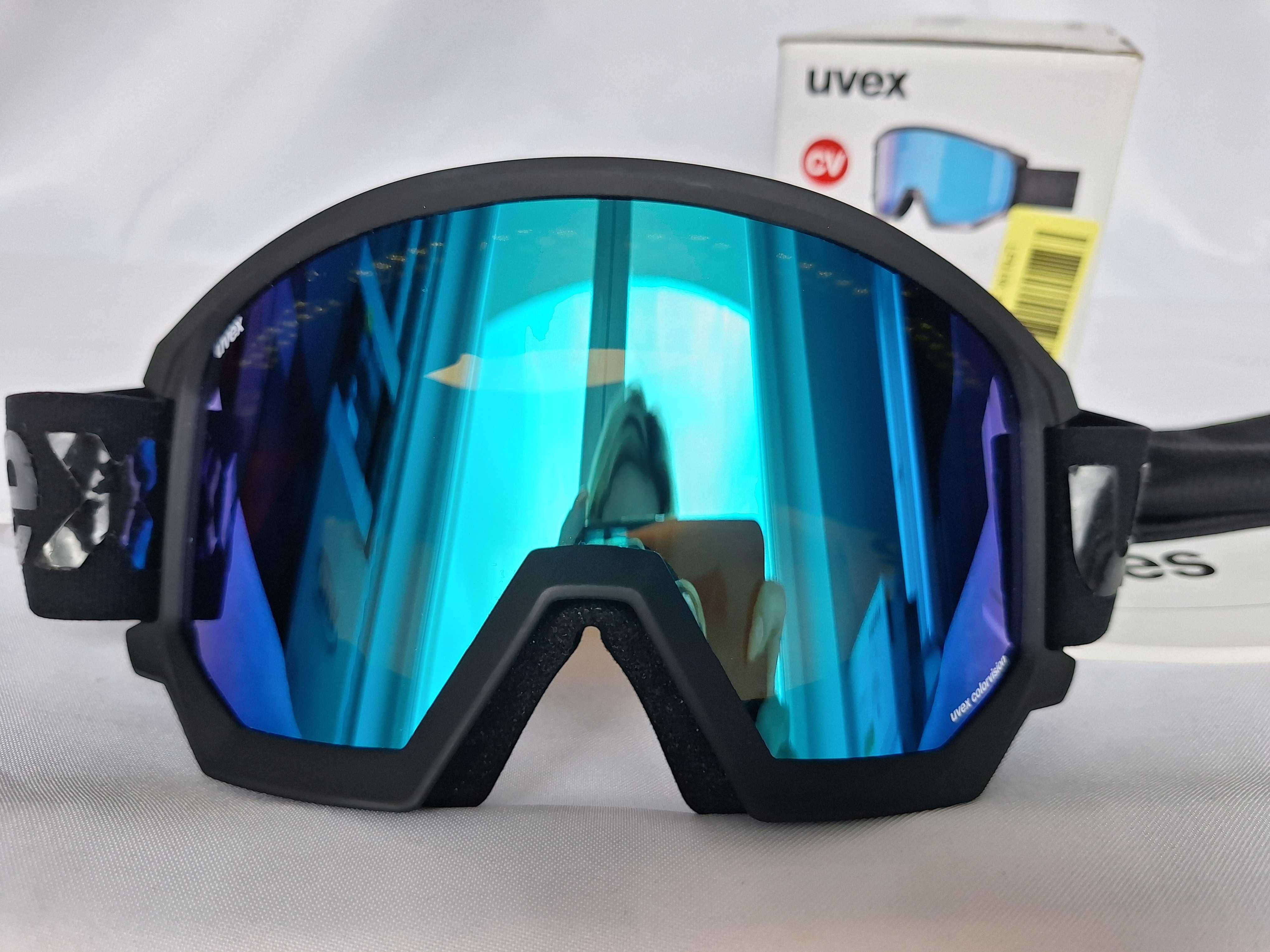 Gogle narciarskie Uvex Athletic CV Black Matt S2