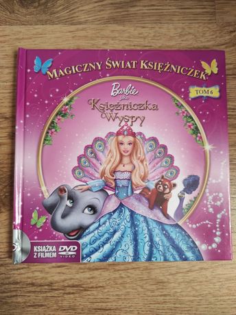 Książka wraz z płytą DVD Barbie księżniczka Wyspy