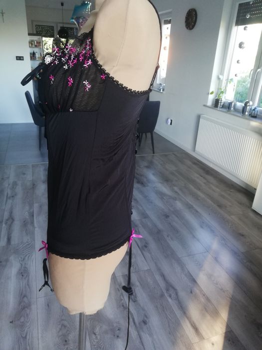 R.L xl gorset czarny damski obsessive seksowny