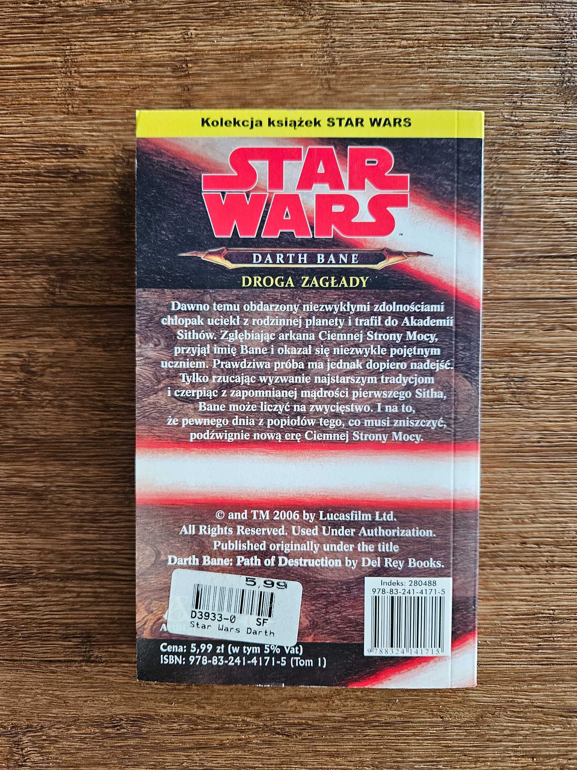 Star Wars Droga Zagłady, Zasada dwóch, Dynastia zła, Drew Karpyshyn