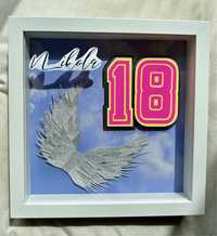 Prezent na osiemnastkę 18 urodziny skrzydła anioła