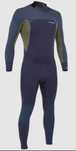 Fato de surf e mergulho p/ homem Olaian 500 neopreno   3/2  azul caqu