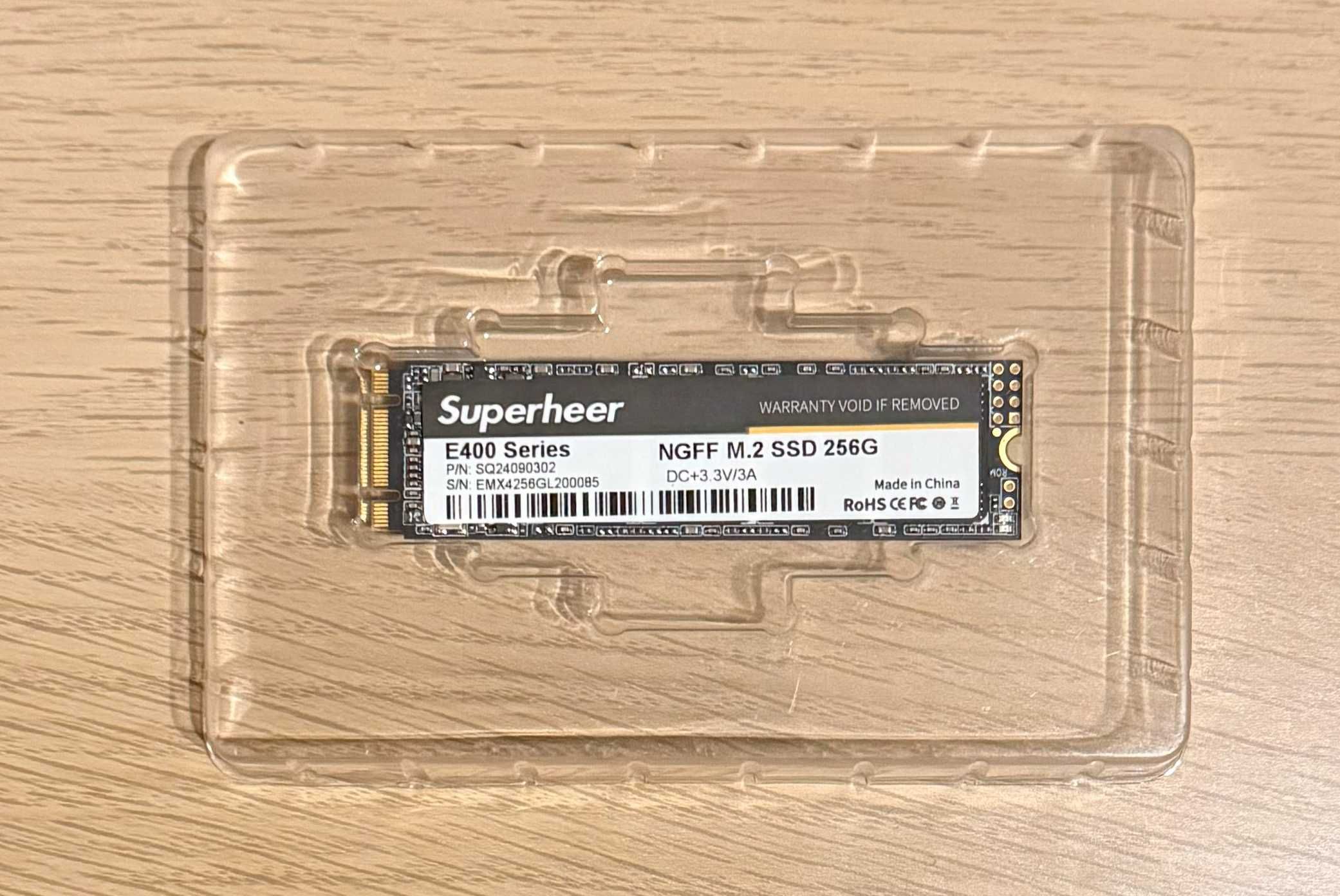 SSD M2 SATA NGFF 256GB 550/500 MB/s