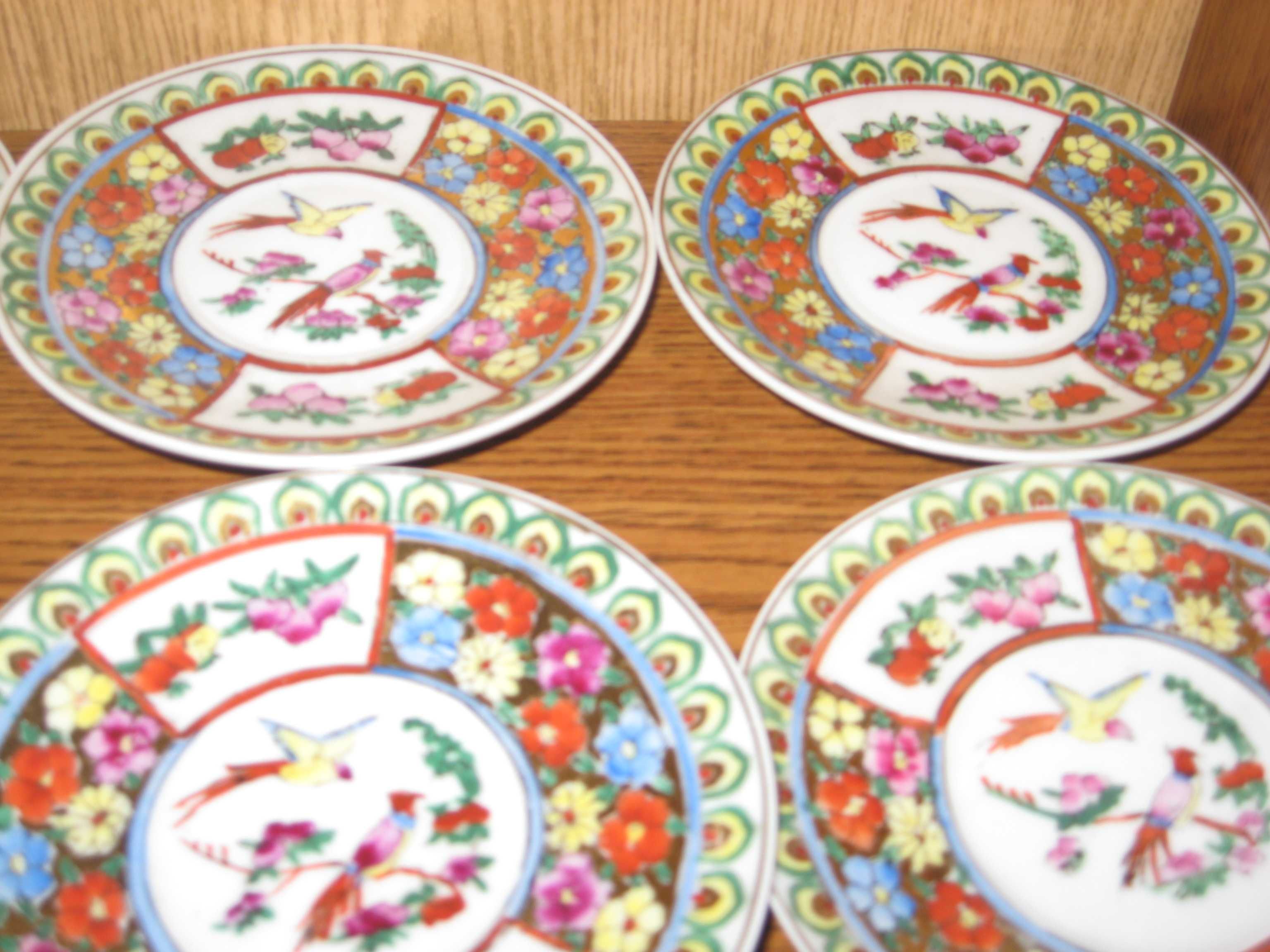 Filiżanki porcelanowe porcelana Chiny komplet malowane ręcznie