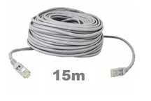Kabel Sieciowy Lan ethernet skrętka RJ45 UTP 15m Cat5E * Video-Play