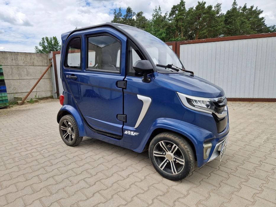 Microcar  Elektryczny 2osobowy Ogrzewanie na AM 14lat Elek Szyby L6E L6e-BP WLKP