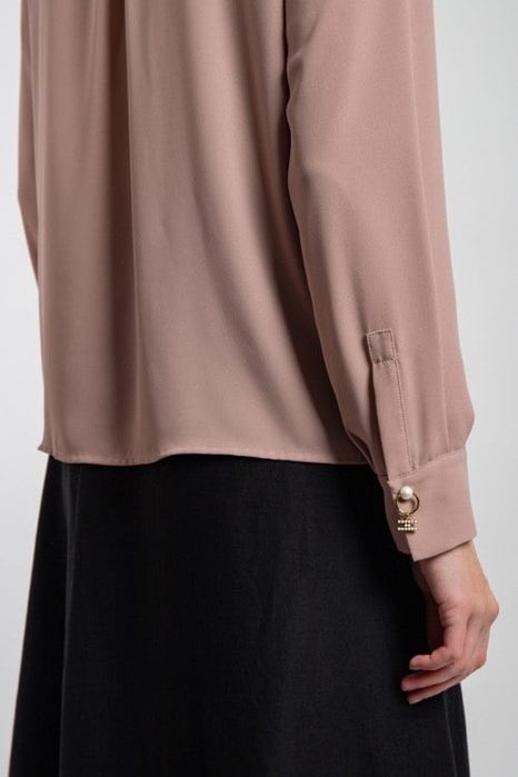 Блуза Elisabetta franchi оригінал оригинал блузка рубашка пудра